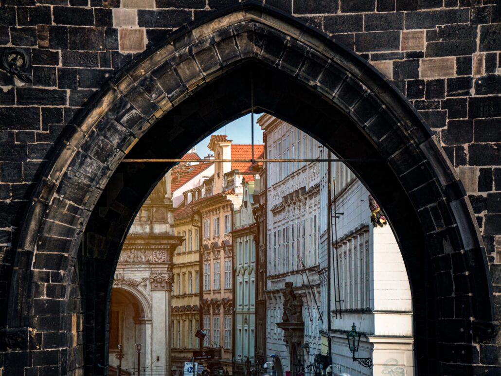 Mala Strana in Praag met barokke architectuur