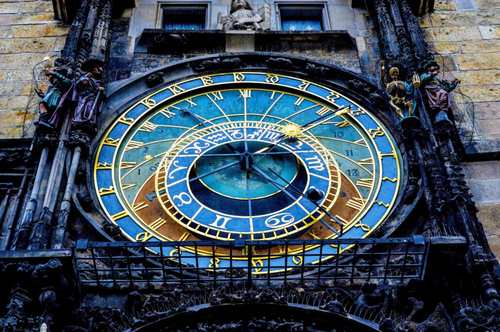 De astronomische klok in Praag