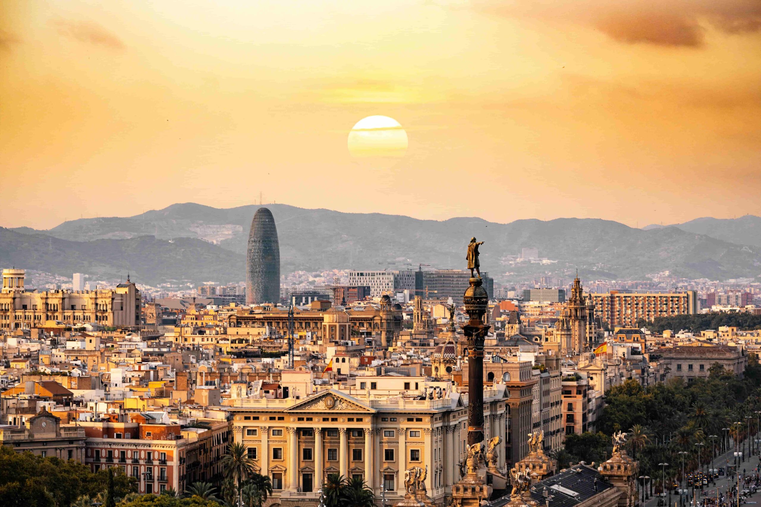 Overview van Barcelona